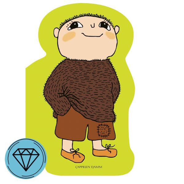 Albert Åberg figurformet pappbok