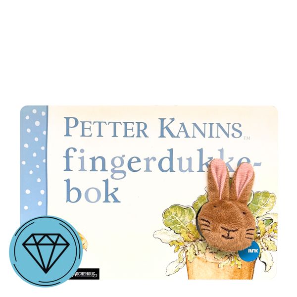 Petter kanin fingerdukke-bok 