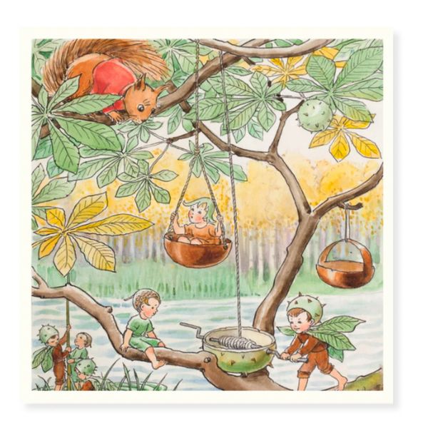 Okke, Nutte og Pillerill (Bok + kort) 