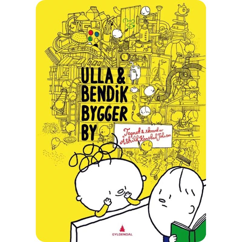 Ulla og Bendik bygger by 