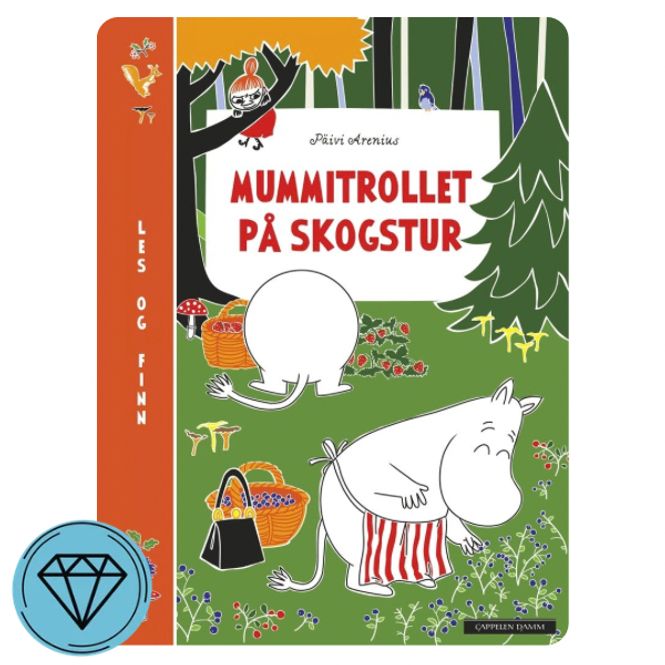 Hovedbilde Mummitrollet på skogstur