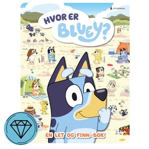 Hovedbilde Hvor er Blue? En let-og-finn-bok 