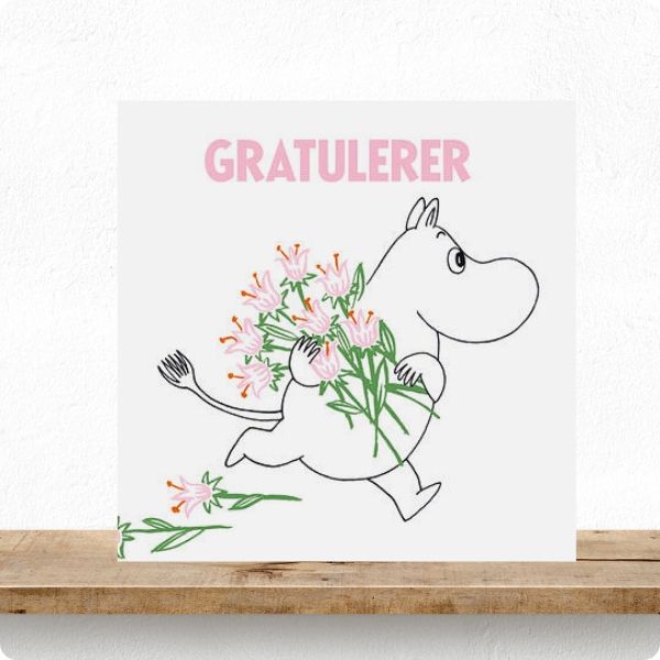 Mummitrollet. Gratulerer 